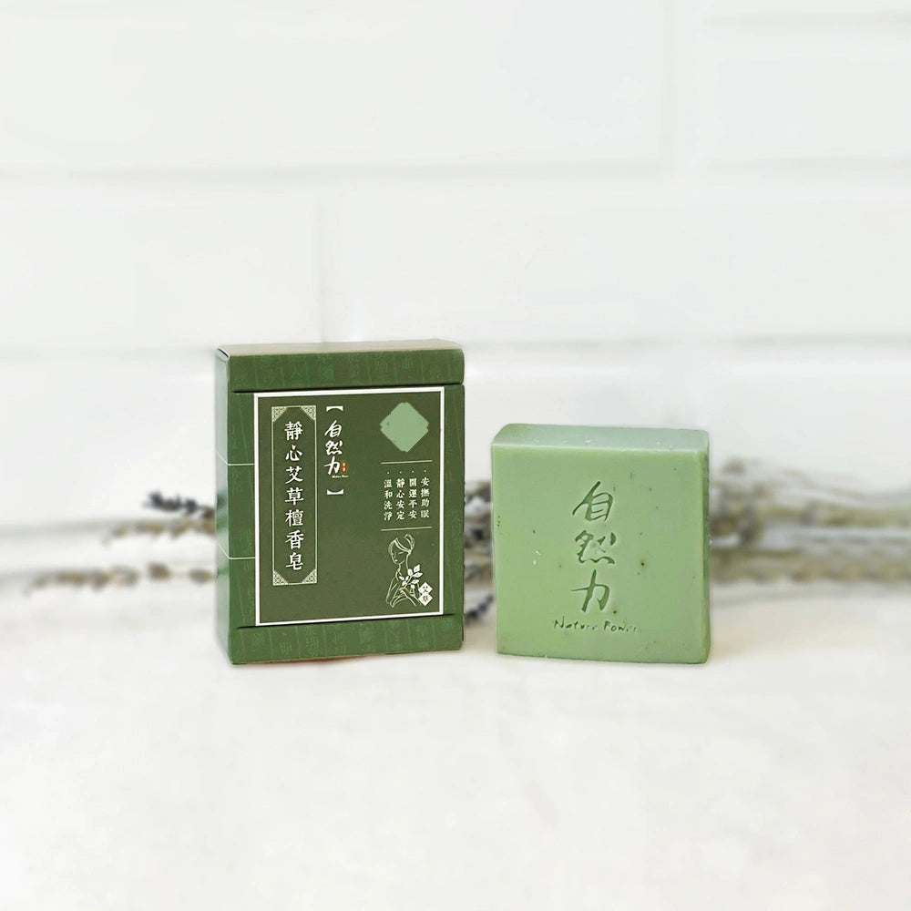茶寶 Teapower 靜心艾草檀香皂100g 4入組|自然力