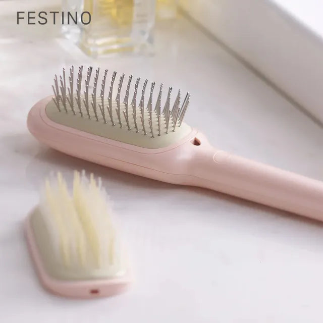recolte 【Festino】 Salon Care 負離子造型梳(SMHB-027)