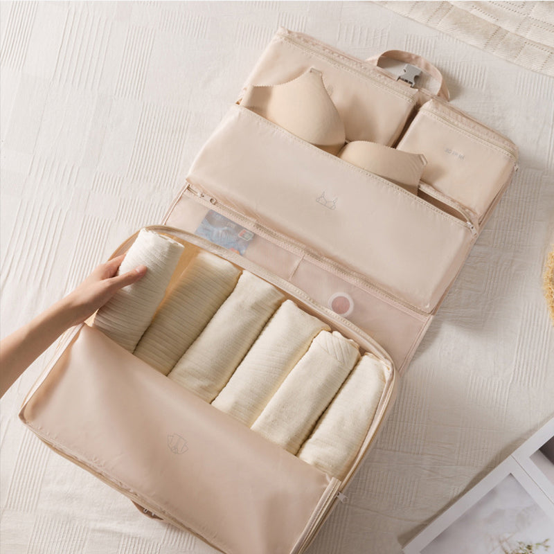 創意小物館 旅行六合一壓縮收納袋