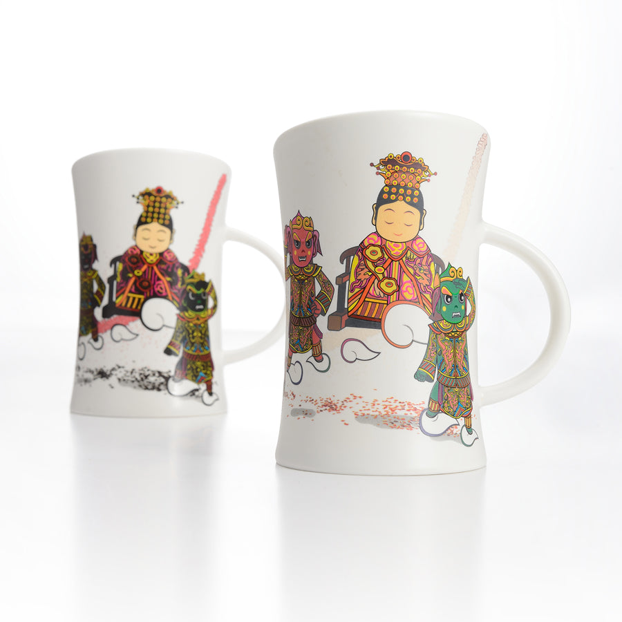 集瓷 cocera 媽祖保庇變色杯