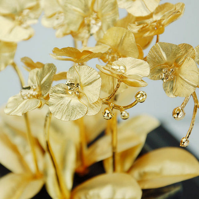 【可客製】凱馨 金箔蝴蝶蘭 (6枝裝)