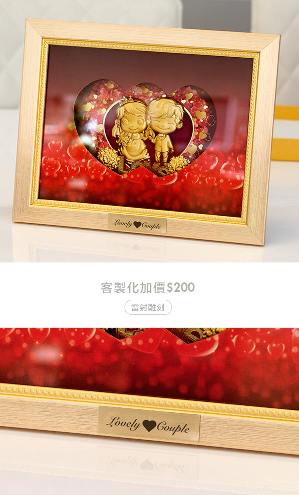 凱馨 世紀婚禮 Yes, I do.黃金箔 王子與公主的幸福起點 (白色西式) (附保證書、提袋)