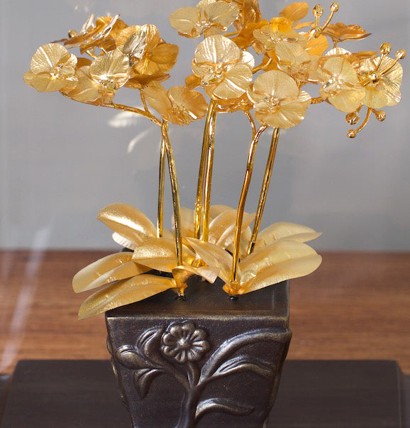 【可客製】凱馨 金箔蝴蝶蘭 (6枝裝)