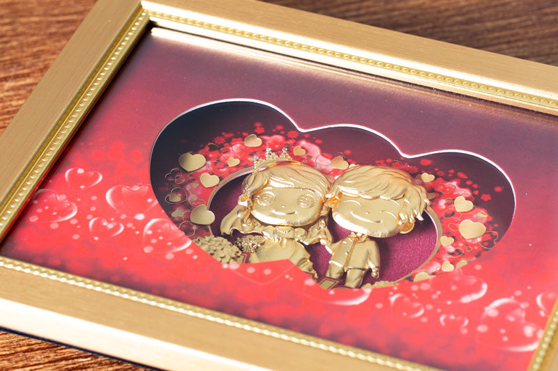 凱馨 世紀婚禮 Yes, I do.黃金箔 王子與公主的幸福起點 (紅色西式) (附保證書、提袋)