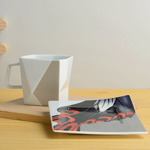 集瓷 cocera 蝶羽.蝶語 – 咖啡杯盤組