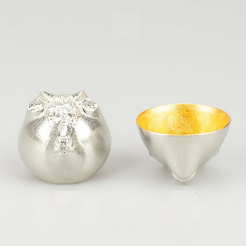 能作 金箔生肖造型杯