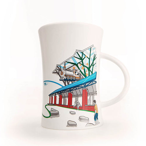 集瓷 cocera 宜蘭-蘭陽山海湧泉變色杯