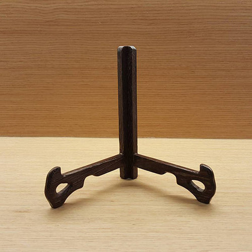 陶緣彩瓷 8吋盤木頭組合盤架