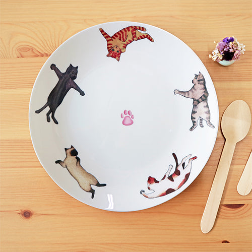 款式圖-8吋骨瓷盤