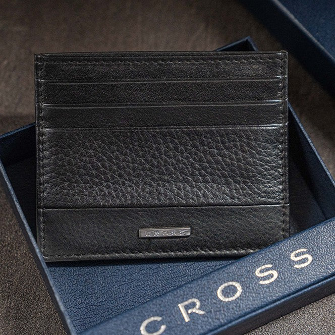 美國 CROSS 信用卡夾 黑色
