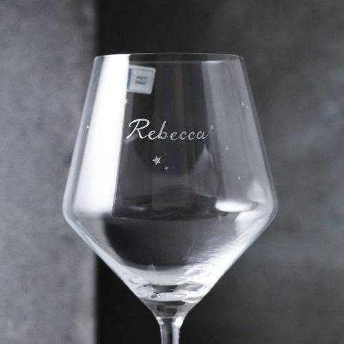 MSA【手工雕刻】465cc【SCHOTT ZWIESEL】星空德國蔡司水晶紅酒杯-GA2182