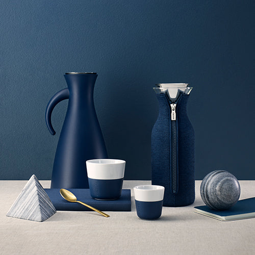 丹麥 eva solo 細脖真空保溫壺 藍色