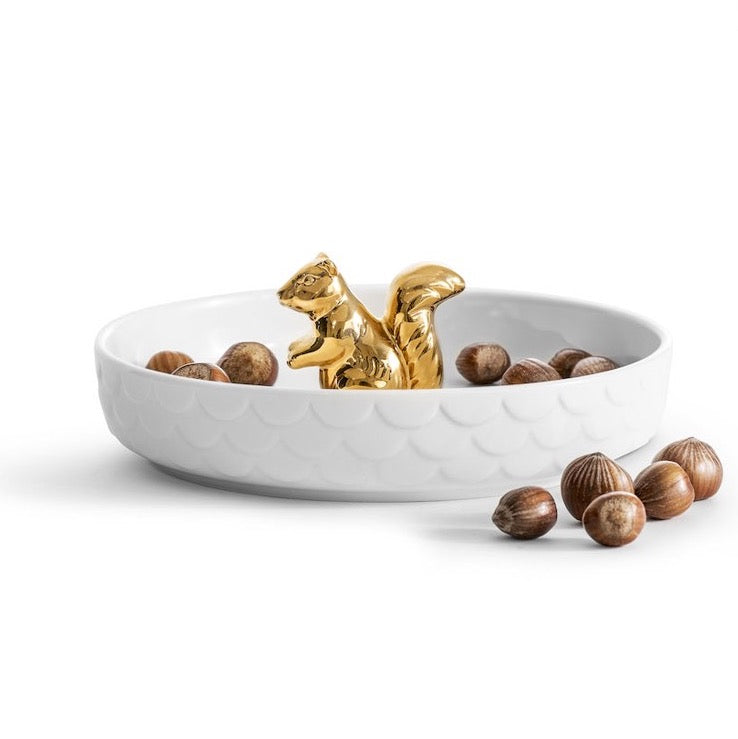 瑞典 Sagaform 金松鼠飾品/點心盤