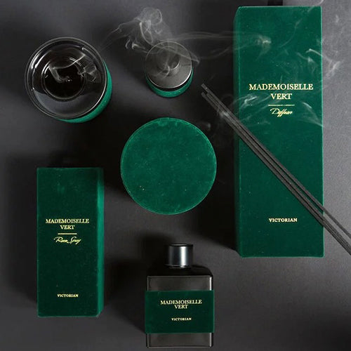 瑞典 VICTORIAN Velvet Mademoiselle Vert 香氛蠟燭 甜果香
