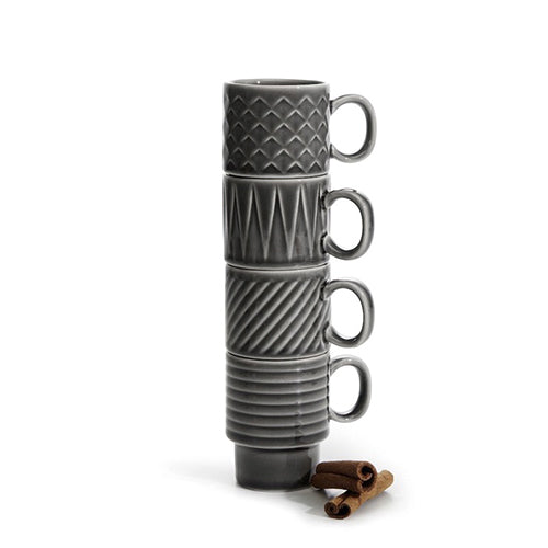 瑞典 Sagaform Coffee & More 濃縮咖啡杯4入