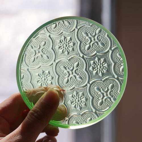 來好 LAI HAO 復古壓花杯墊