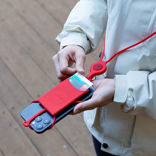 Bone 頸掛手機綁三-卡套版