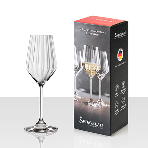 德國Spiegelau LifeStyle香檳杯.彩盒版