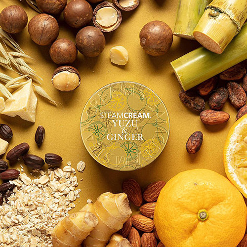 日本 STEAMCREAM 蒸氣乳霜 柚子與暖薑 1400-YUZU & GINGER 75g