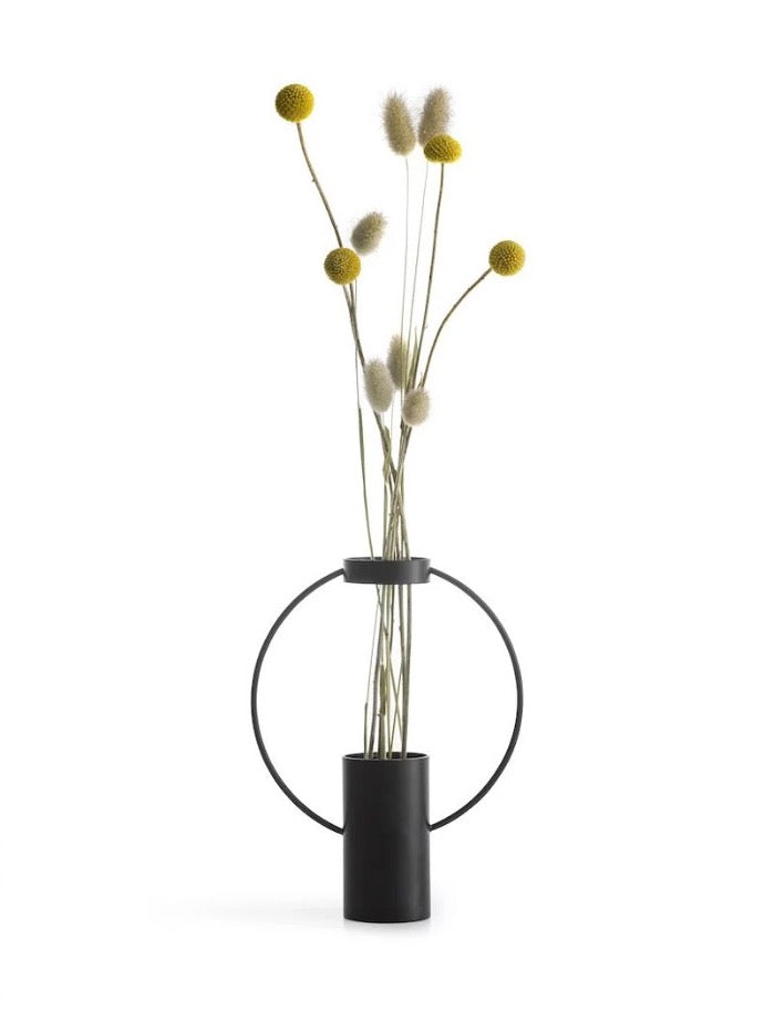 瑞典 Sagaform moon 花器 S-黑