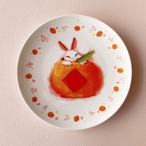 款式圖-大吉大利 單入8吋盤