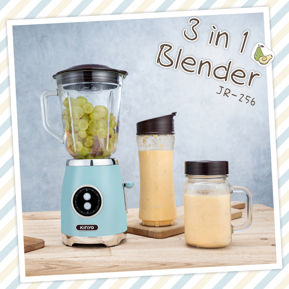 KINYO 三合一隨行杯果汁機 JR-256