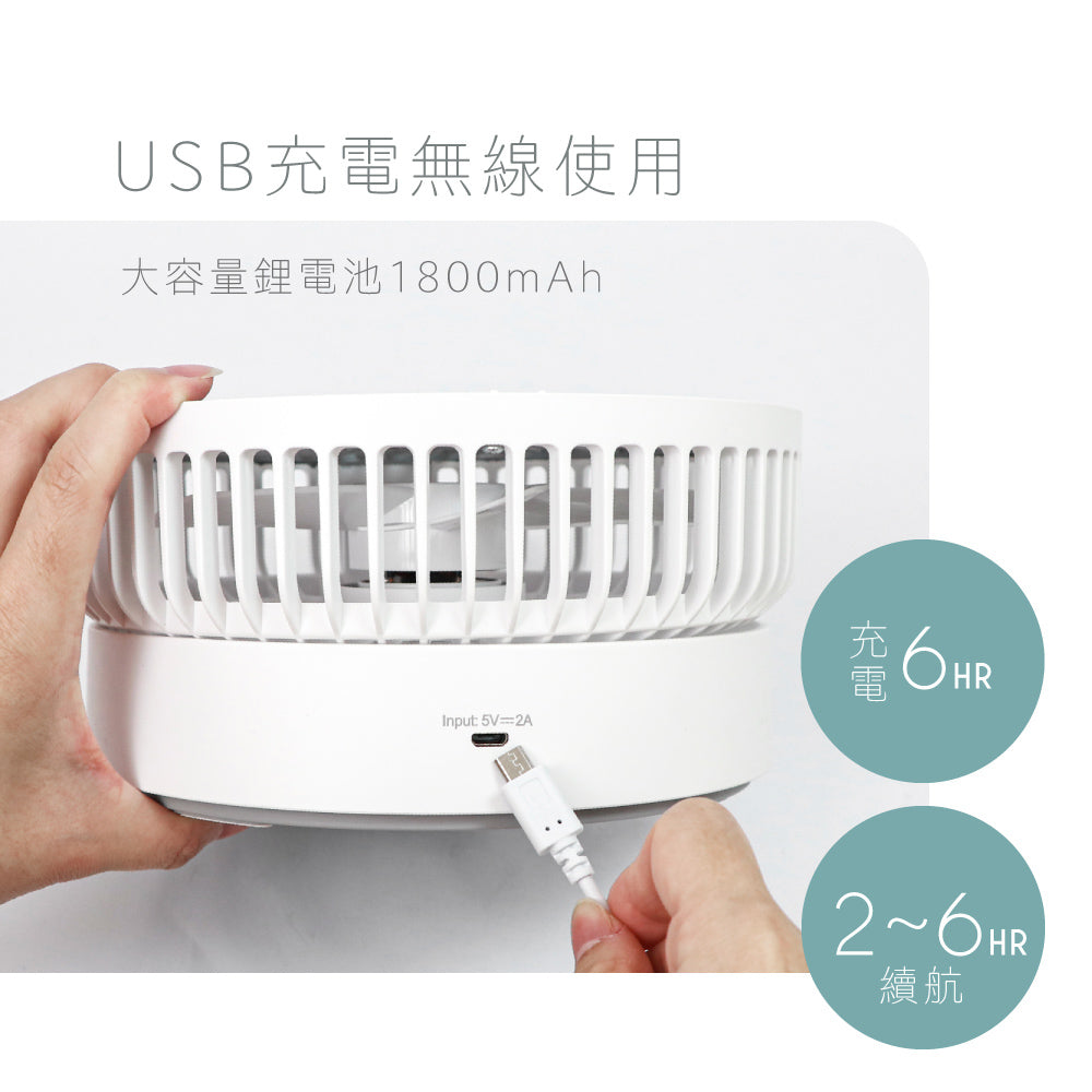 KINYO 摺疊桌掛三用扇 UF-8625