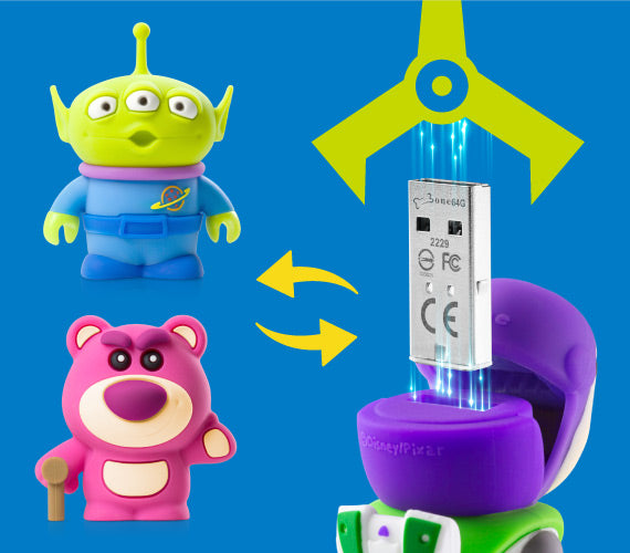 Bone 玩具總動員造型隨身碟禮物組