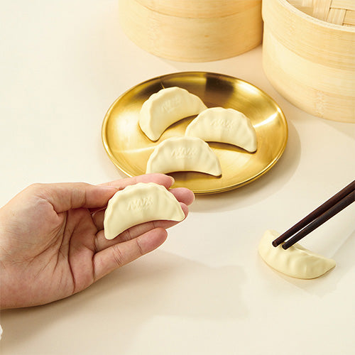 泰國 Niknax Dumpling Chopsticks Holder水餃造型多用途筷架 4件套組