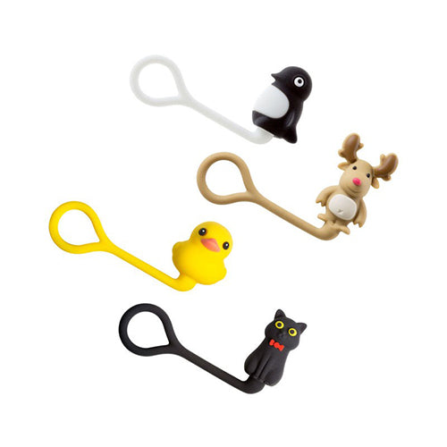 Bone蹦克 造型公仔Q束繩 收線器 捲線器 - Bone經典角色