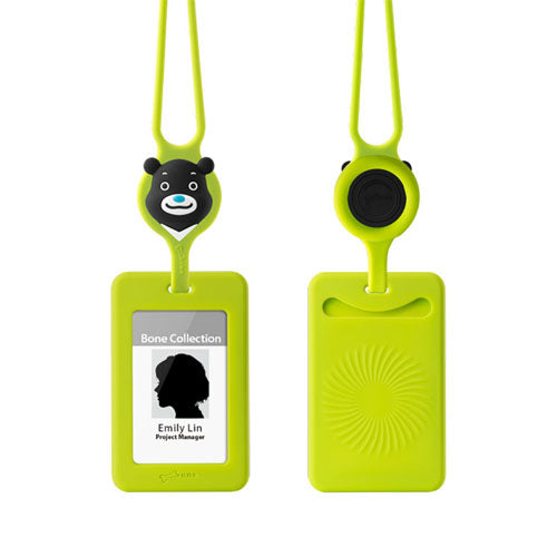 Bone蹦克 頸掛開窗識別證套