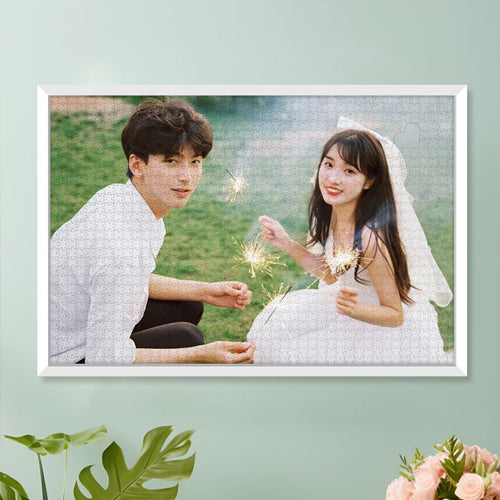 創意小物館 【照片客製】520片拼圖相框畫