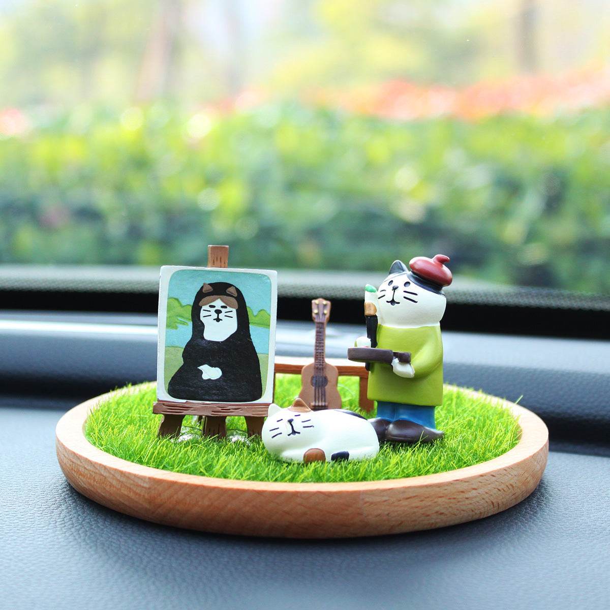 創意小物館 畫家貓圓盤套組