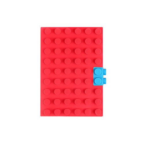 創意小物館 矽膠積木記事本 (A6) 圓點積木