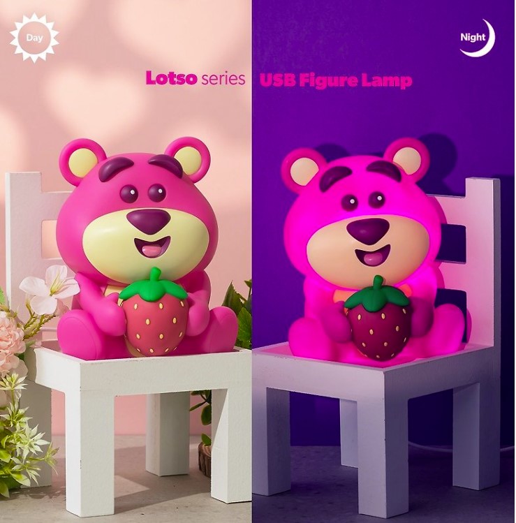 InfoThink 粉紅爆擊 熊抱哥系列公仔造型拍拍燈