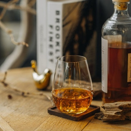 奧地利GRANDI|天秤座水鑽平底杯 一入