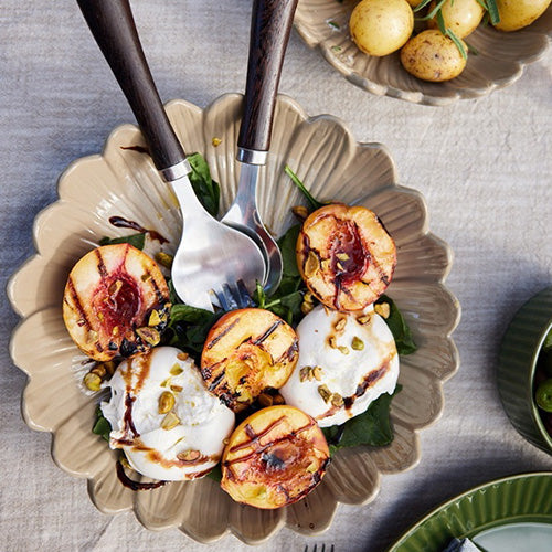 瑞典 sagaform Dagny 花朵深盤-二色