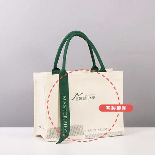 飄帶立體帆布托特包