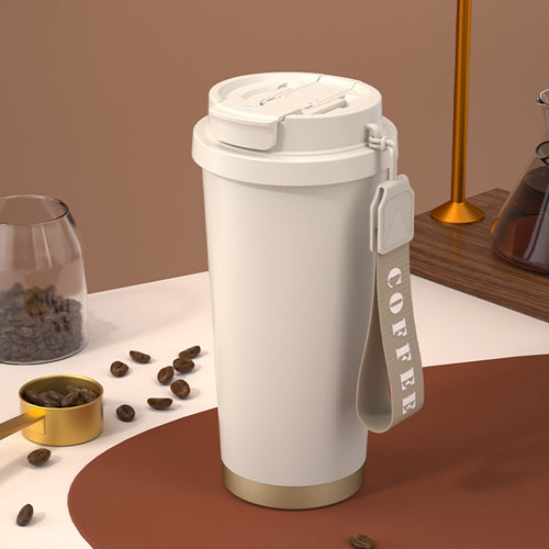 創意小物館 不鏽鋼陶瓷內膽保溫隨行杯