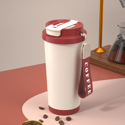 創意小物館 不鏽鋼陶瓷內膽保溫隨行杯