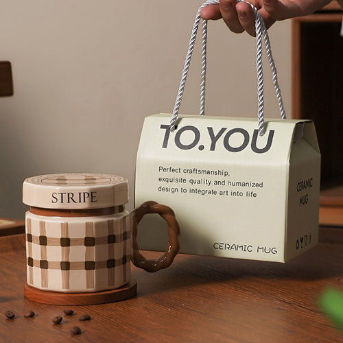 創意小物館 復古美學陶瓷馬克杯