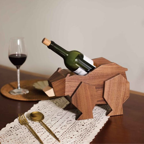 木匠兄妹 黑熊紅酒架