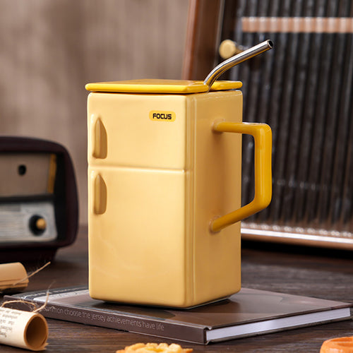 創意小物館 復古冰箱馬克杯