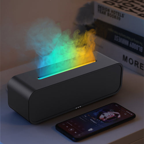 家居生活雜貨舖 火焰氛圍律動香薰機