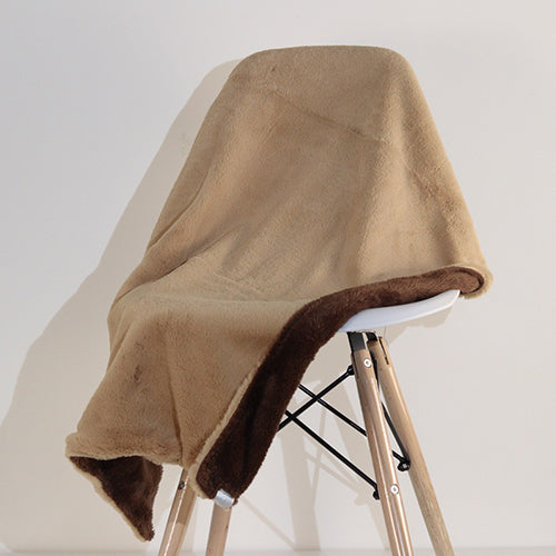 家居生活雜貨舖 USB純色毛絨發熱毯