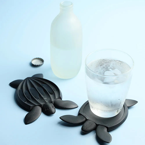 QUALY|皮革海龜-杯墊