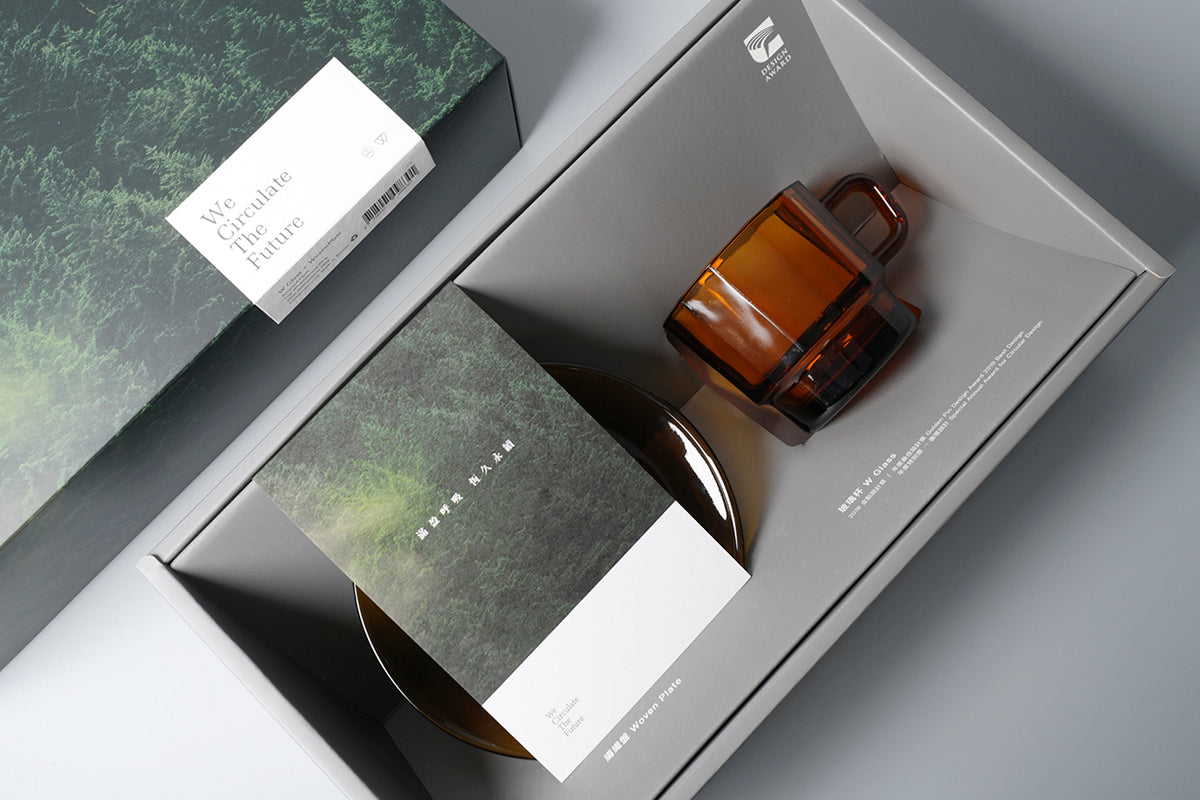 永續的祝福-玻璃杯盤禮盒組