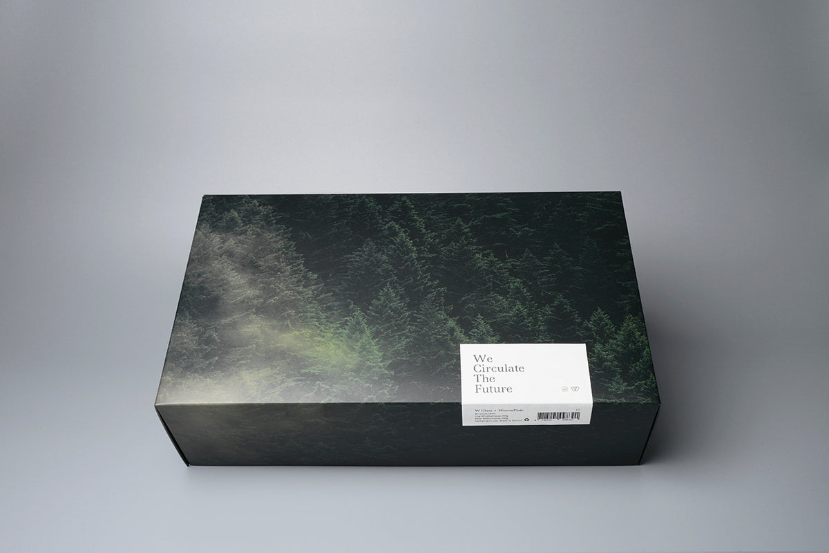 永續的祝福-玻璃杯盤禮盒組