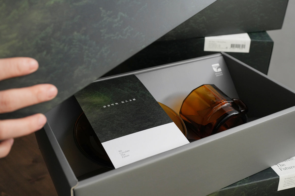 永續的祝福-玻璃杯盤禮盒組