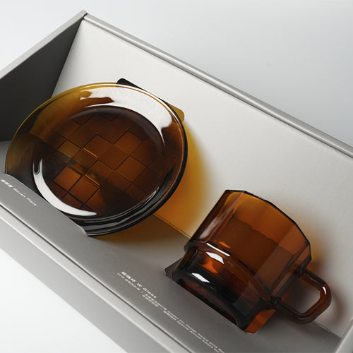 永續的祝福-玻璃杯盤禮盒組